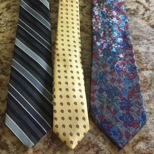 Three Men’s Ties